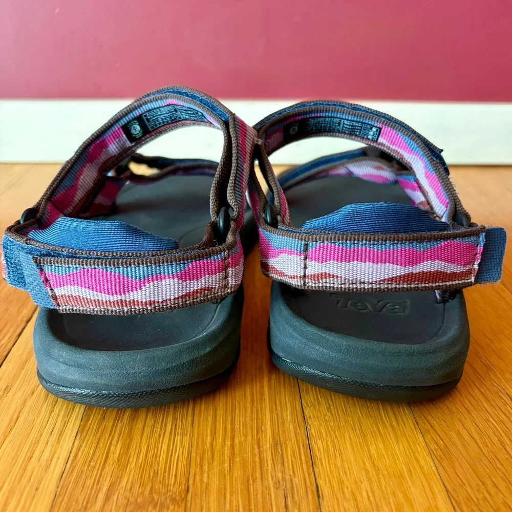 Teva Hurricane XLT2 Kids Sport Sandals Vista Blue Indigo Size 3 Unisex 1019390C